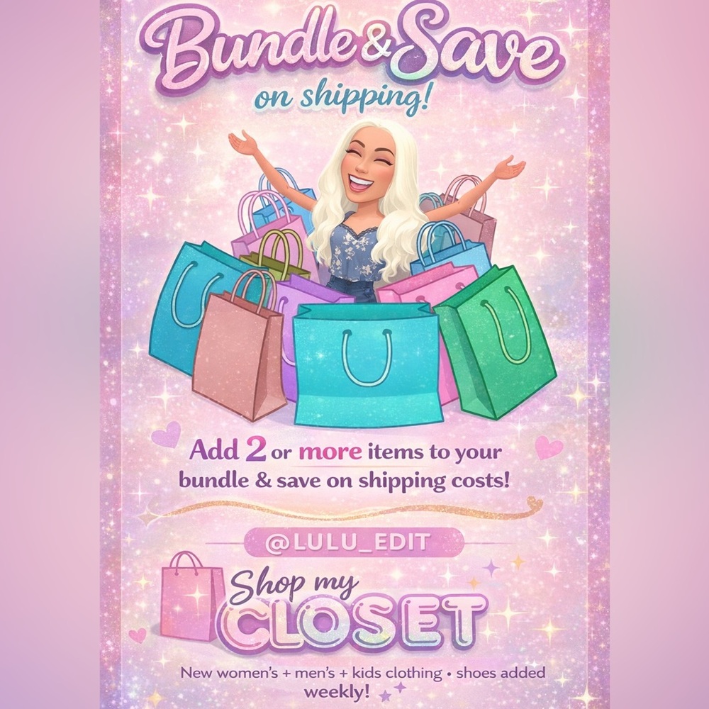 Bundle & save on shipping!!!💗📦